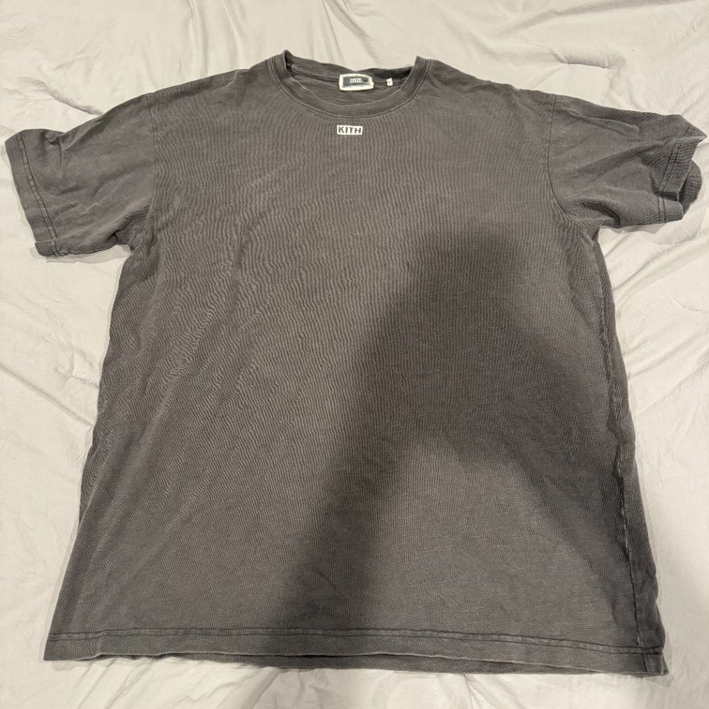 Mens Kith JFK Short Sleeve Tee Espresso Medium